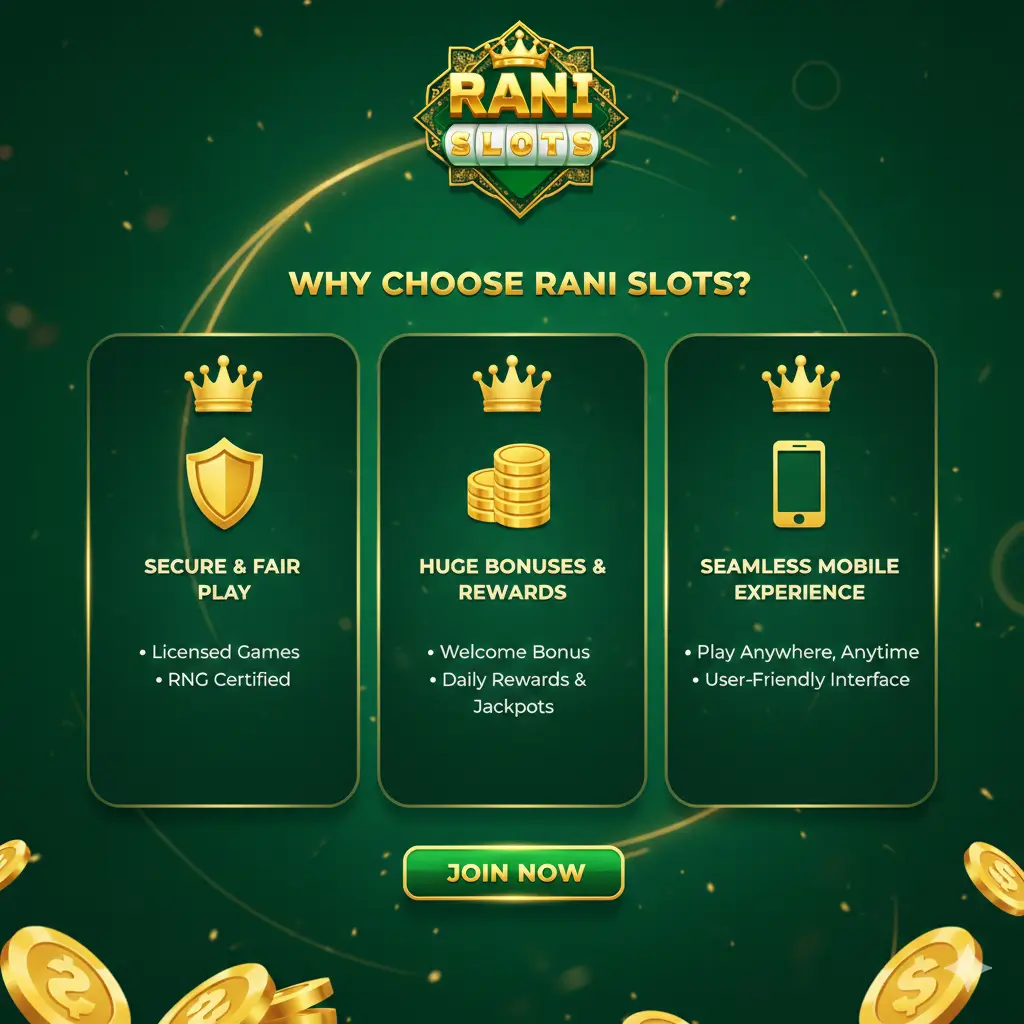 why chose rani slots game