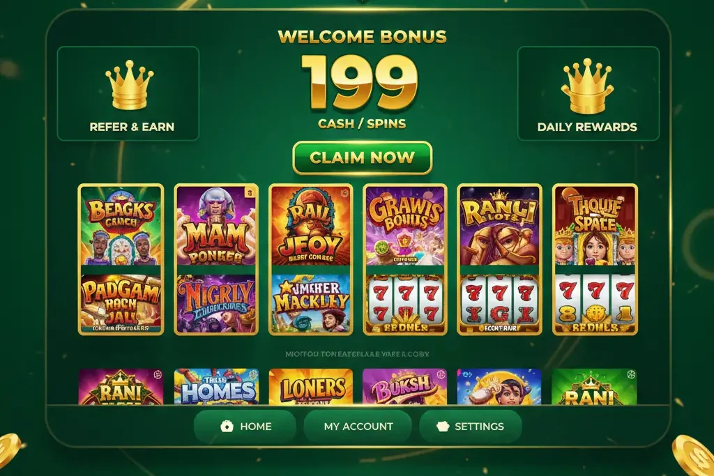 rani slots game interface