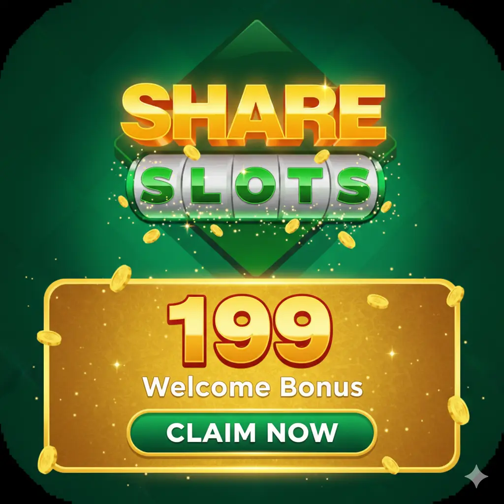 Share Slots Game Welcome Bonus