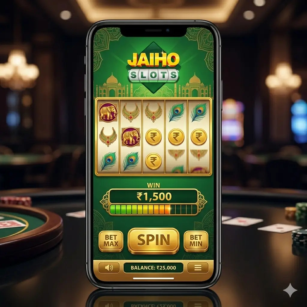 jaiho slots game interface